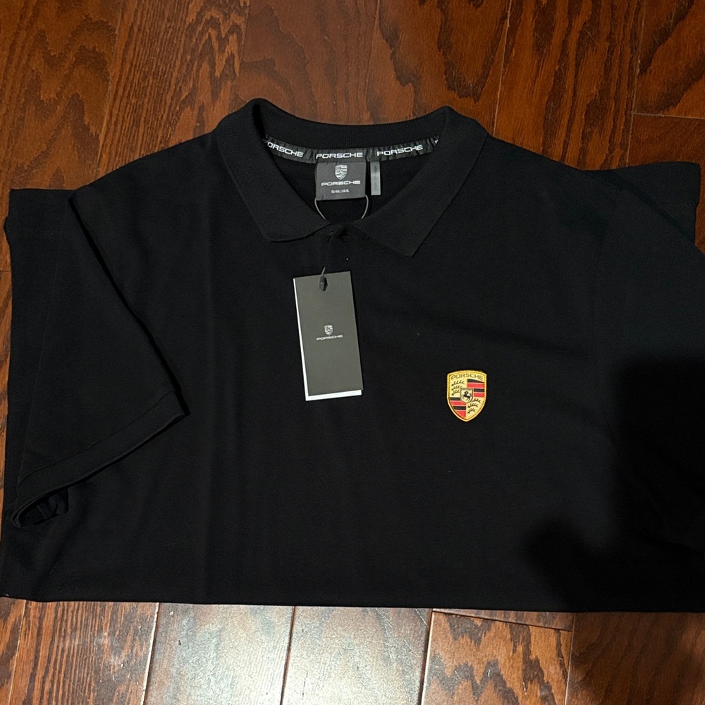 Black Polo Shirt for Men